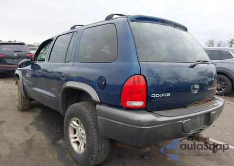 2002 Dodge Durango Sport из США, поврежденный, VIN 1B4HS38N02F168054